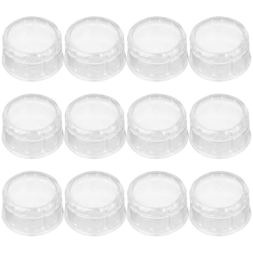 INOOMP 20 Tapas de Coctelera de Plástico para Vaso Mezclador, Cubiertas Antiderrame para Té Leche y Jugo, Tamaño Estándar, Ideales para Bar y Cocina, Accesorio Compacto para Bebidas
