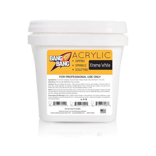 BangBang Acrylic Powder - Xtreme White - 10 lbs