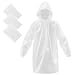 TIECHI 3PCS Regenponcho Einweg, Wasserdicht...