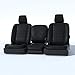 Durafit Seat Covers C1127-X1, 2007-2013 Chevy Silverado, Suburban, Tahoe, GMC Sierra Yukon Front 40/20/40 Split Seat with Opening Console with 2 Opening Lids. Made in Black Twill