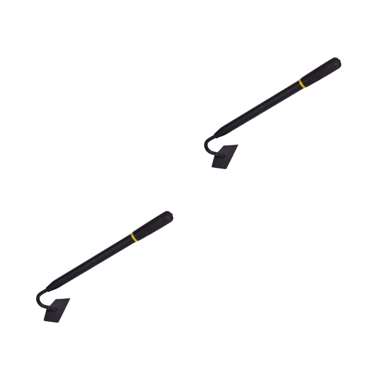 HANABASS 2 Stck. Ergonomischer Hand Hacke Manganstahl Gartenwerkzeug für Graben Pflanzen und Unkrautjäten Robust und Komfortabler für Gartenliebhaber