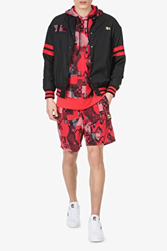 Bermudas Riders Academy Fila VR/46 en color rojo talla S para hombre 5