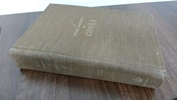 Hardcover Short History of Opera Book