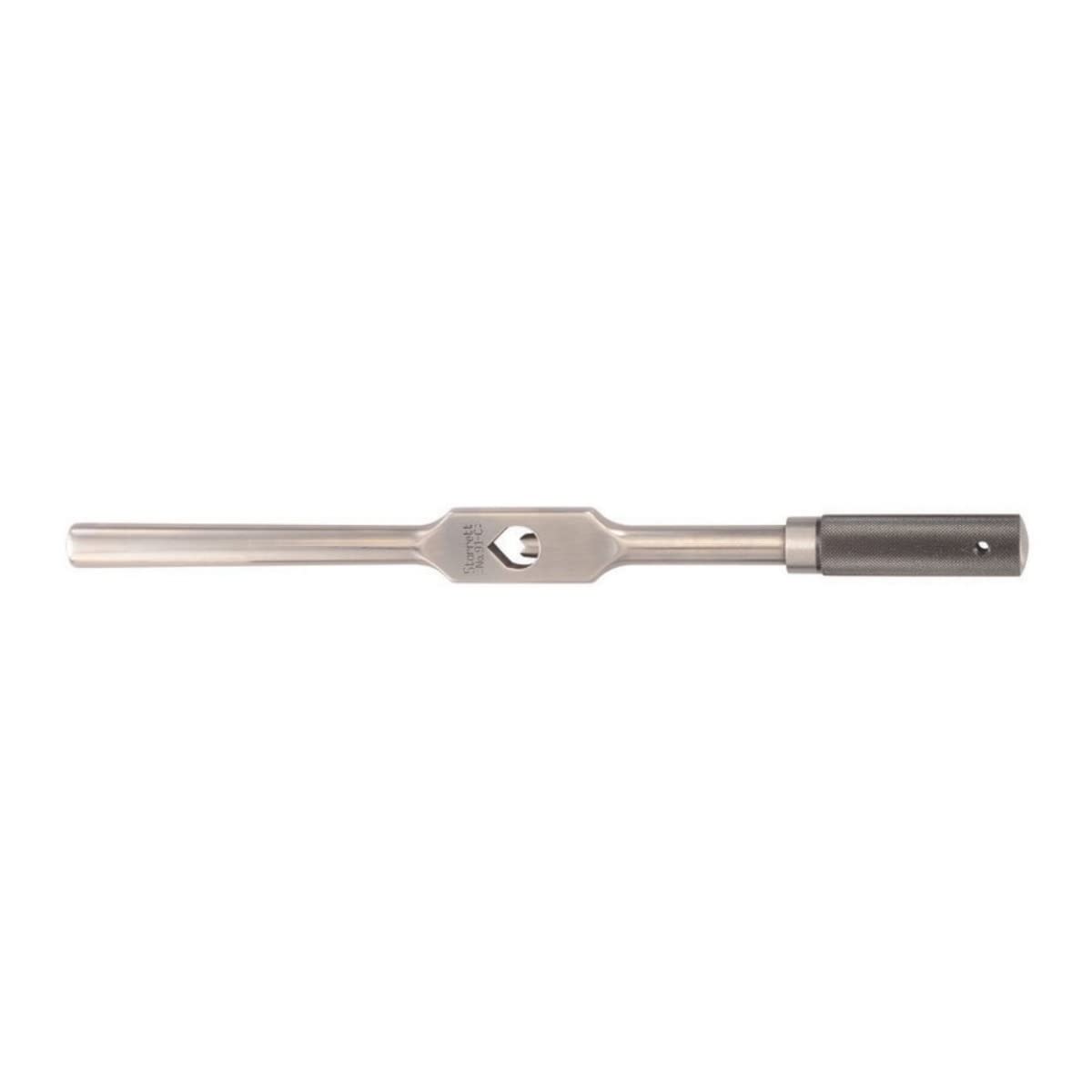 Starrett Tap Wrench for No. 0-14 Taps - Firm Grip on Round/Square Shanks, Heat-Treated Surface, 1/4" Square, 3-5/8" Body Length - 174