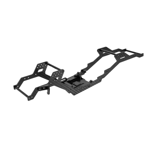 INJORA 313/324mm Wheelbase Chassis Kit LCG Carbon Fiber Frame Girder for 1/10 RC Crawler Axial SCX10 SCX10 II 90046 90047 Upgrade Parts