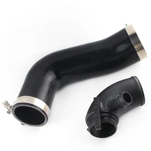 Tuyau d'admission silicone noir et coude turbo pour supprimer le silencieux Golf 7 R