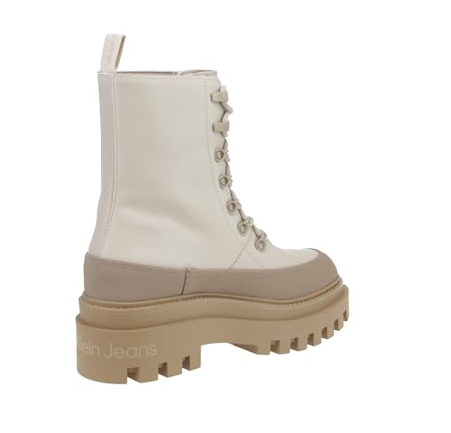 Bottines Calvin Klein Jeans flatform lace up boot - vue 3