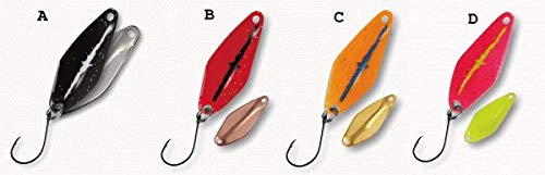 Paladin Profi Spoon Zeus - Señuelo para truchas (1,9 g, para pesca de truchas, cebo artificial para truchas, color: blanco y cromo)