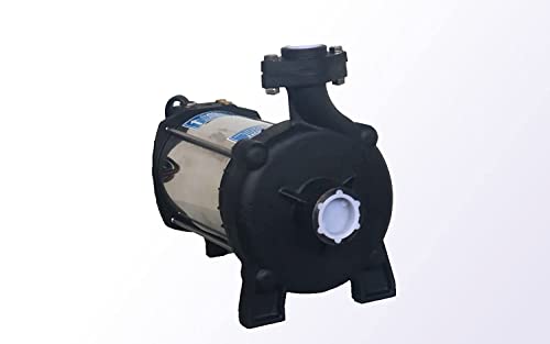 Image of 1 HP Open Well Submersible Pump (100% Copper Winding with 24 Months Warranty) BLACK