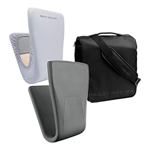 READY ROCKER Gift Pack Bundle – Stone Portable Rocking Chair + Travel Bag + Sky Cover