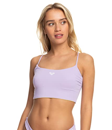 Image of Roxy Kate Bosworth Tank Swimsuit Bright White Aloha Stripe Horizon XL