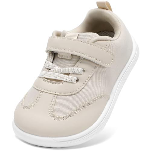 STQ Toddler Boys Wide Toe Barefoot Walking Shoes Comfort Lightweight Breathable Tennis Gym Sneakers...