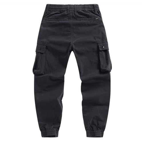 Pantalon running jogging cyclisme homme casual stretch avec multi-poches