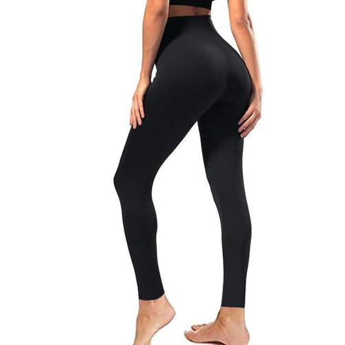 High Waisted Leggings for Women - Soft Athletic Tummy Control Yoga Pants for Cycling Dance Tights