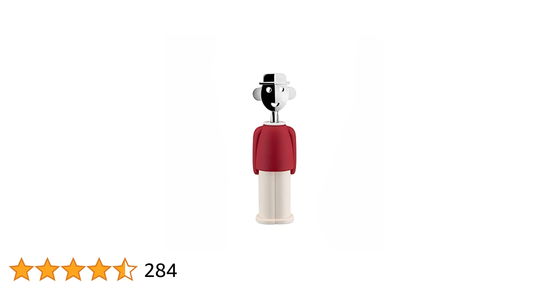 【nista】ALESSI ワインオープナー&ボトルストッパー ALESSI アレッシィ ワインオープナー アレッサンドロ Alessandro