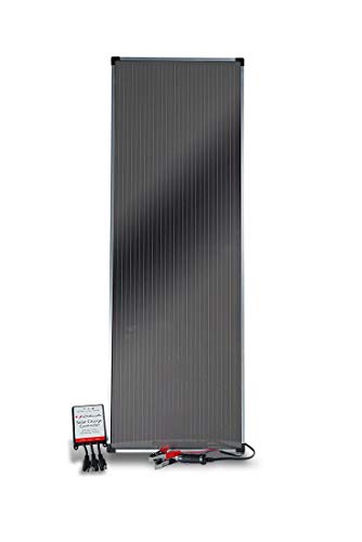 Schumacher SP-1500 Solar Battery Charger and Maintainer with Solar Charge Controller - 15 Watts, 12V - For Cars, Boats, Motorcycles, Snowmobiles, Trucks, and RVs , Black
