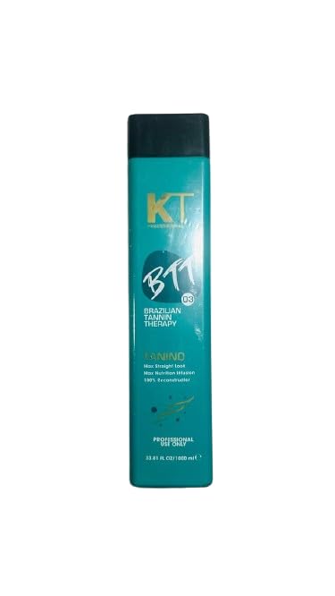 KT Professional Brazilian Tannin therapy Tanino (1000ml) for maximum straight look