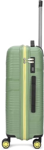 Image of Skybags Swirl Set of 3 Trolley Bag 56, 65 & 75cm | Small+Medium+Large | Hard Luggage | 8 Wheels Suitcase | Combination Lock with Anti-Theft Zipper | Polypropylene | 3 Years Warranty - Unisex (Beige)