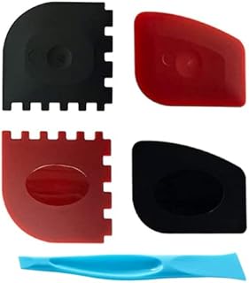 i-QiQi Grill Pan Scraper Cast Iron Pan Scrapers Hand Held Skillet Scrubber Scraper Cleaners Tools for Cast Iron Pans, Cookware Pans, Frying Pans and Pots.