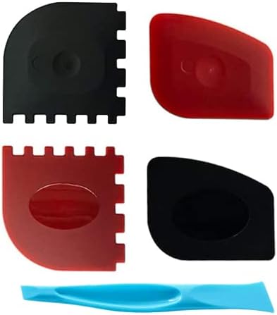 i-QiQi Grill Pan Scraper Cast Iron Pan Scrapers Hand Held Skillet Scrubber Scraper Cleaners Tools for Cast Iron Pans, Cookware Pans, Frying Pans and Pots.