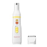 Mugenter 2-in-1 Low Noise Cordless Dog Grinder Dog Nail Grinder Pet Dog Grooming Clipper and Trimmer Dog Grooming Clippers Kit Dog Hair Trimmer for Small Medium Dogs Cats Pets