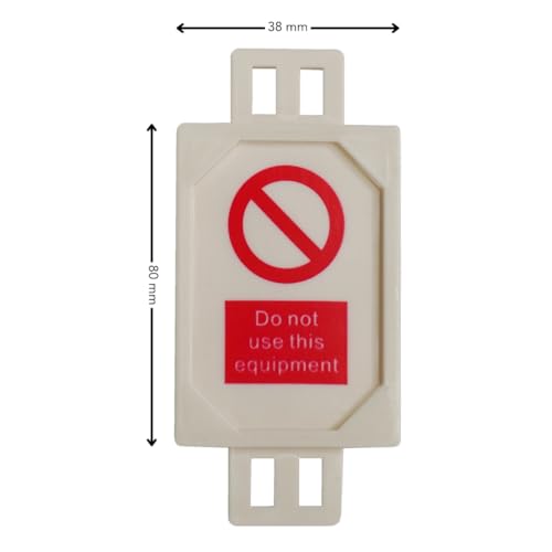 Kit d'avis de sécurité pour installations pour éviter l'utilisation de machines défectueuses - 3