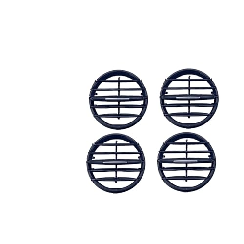Grille d'aération de voiture pour VW Tiguan Golf 2009-2017 tableau de bord 4PCS