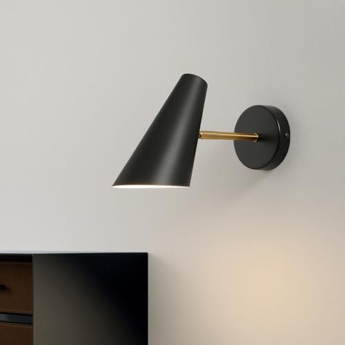 Lámparas montadas en el interior de estilo nórdico y luces de dormitorio con foco ajustable 2