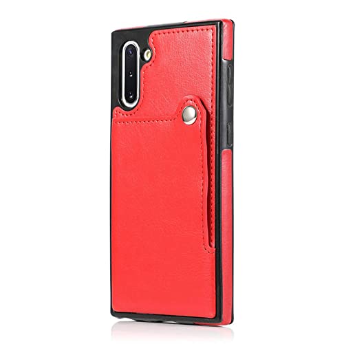 Étui cuir téléphone Samsung S7 rouge idéal pour vos sorties sans sac