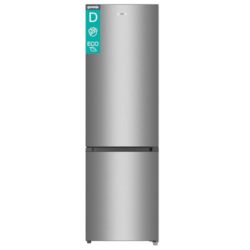 Gorenje RK418DPS4 Kühl-Gefrierkombination/Freistehend/Energieeffizienzklasse: D / 39 dB / 269 L/Eco-Modus/CrispZone/Metal-Tech Cooling/Türanschlag wechselbar/HxBxT:180 x 55 x 55,7cm