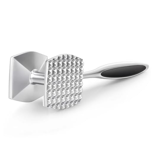 Aliglow Meat Tenderizer Hammer Tool Pounder For Tenderizing Steak Beef Poultry