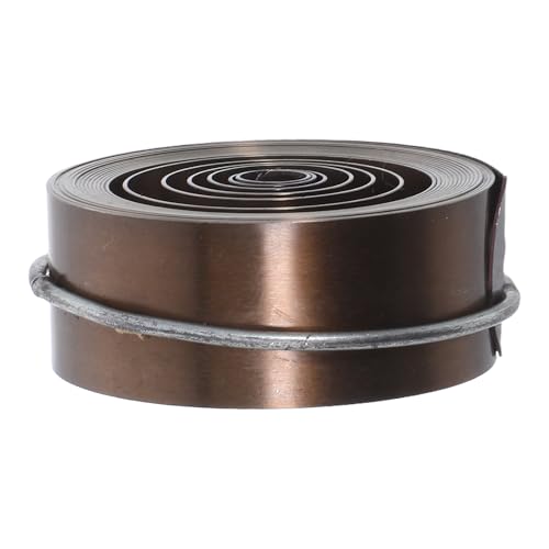 VILLCASE Mainspring Movement Replacement Clock Repair Spring Steel Classic Design Wear-resistant Materials Precision Operation Extended Winding Duration DIY Watch Repair for Floor Clocks