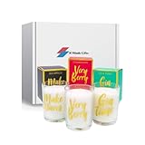 palabra tónica de fresa Juego de velas perfumadas de regalo, variedad de 3 velas perfumadas de Gin & Tonic, Sea Breeze y Strawberry. Un juego de regalo perfecto para todos los eventos, velas perfumadas de Navidad, el regalo perfecto para mujeres, hombres y adultos.