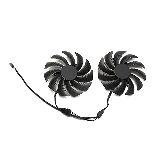 Rakstore 85mm T129215SU Graphics Card Cooling Fan Replacement for Gigabyte GTX 1660 OC GTX 1660 Ti OC GTX 1650 WINDFORCE OC RTX 2060 OC