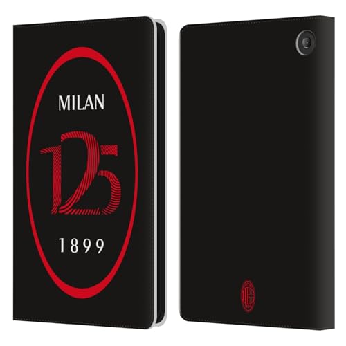Housse Cuir AC Milan Amazon Fire 7 2022 Étui Protection Collector 125e