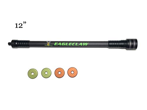 Dh Eagleclaw Bow Stabilizer For Hunting And 3D Range Shooting, High Modulus Carbon, Light Weighted (8 Inch) #TOP2