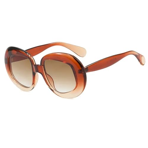 Round Spectacle Frame Women Oval Light Glasses Frame Men Sunglasses