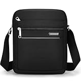 BAIGIO Small Messenger Bag for Men Shoulder Bag Crossbody Man Purse for Men Mini Ipad Bag Satchel Sling Bag Casual Business