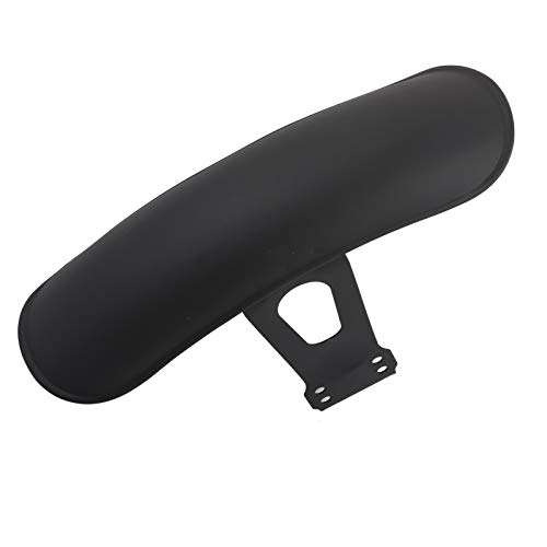 Image of Motorcycle Front Mud Flap Guard Covers Fairing Mudguard Cover for CG125 Retro(Black)