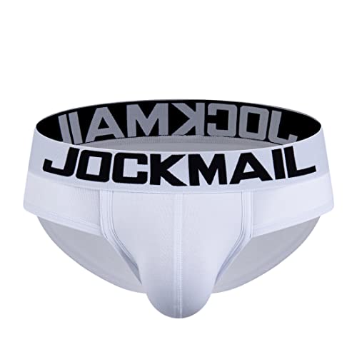 JOCKMAIL Mens Briefs Underwear Mens Cotton Briefs Moisture Wicking Underpants Soft Breathable Men Briefs