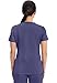 Cherokee Scrubs Top for Women Mock Wrap with 3 Pockets, Soft, 2-Way Stretch & Durable Fabric - WW610, XL, Grape