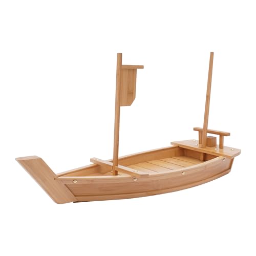 Bandeja Sushi Boat de Madera 27.6" miniatura 1