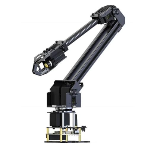 Image of Waveshare RoArm-M2-S ESP32 Robotic Arm Kit | 4 Degrees of Freedom Desktop Robot Arm for AI, Robotics Education & Automation Projects | High Precision Servo System, Programmable Control