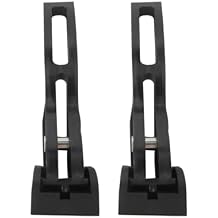 Latest Updated 2 pack Rear Clamp Universal Replacement for Hard Folding/Soft Folding Truck Bed Tonneau Cover Auto Accessories Black