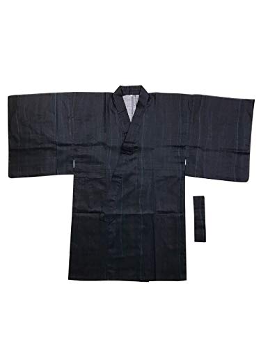 Edoten Japanese Samurai Hakama Uniform NVSHIMA-BK L4