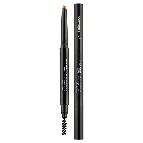 Bodyography Brow Assist Eyeliner Pencil - Clear, Crisp Lines And Wears Longer - Brown #TOP23