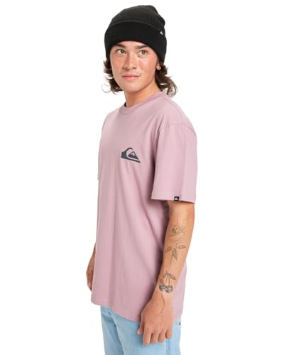 Quiksilver Ev Mini Logo SS Camiseta para Hombre (Paquete de 1)