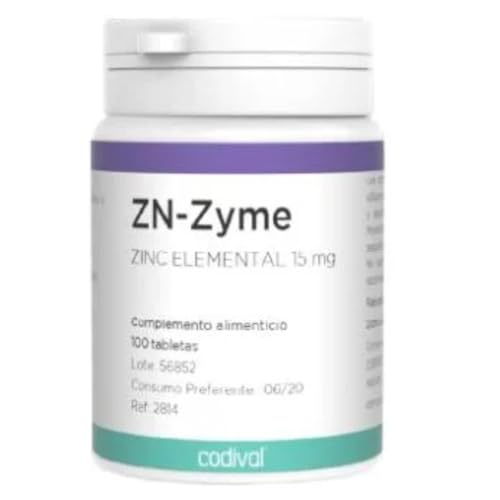 Codival Zn-Zyme 15 Mg. 100Comp. 200 g