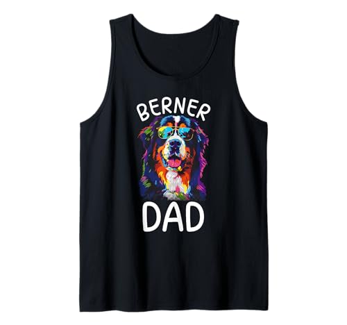 Bernese Mountain Dog Lovers Design Bernese Mountain Dog Dad Canotta