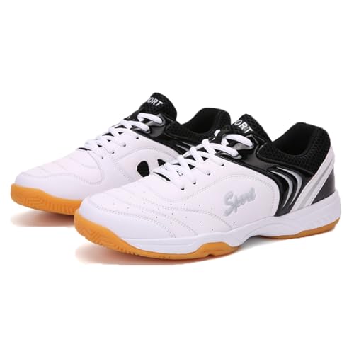 Leichtrit Zapatillas De Voleibol para BáDminton,Zapatillas Tenis,Zapatillas Voley Mujer,Zapatillas De Deportivas Antideslizantes,Zapatos De Tenis De Mesa,Ligeras Transpirables,para Hombres,Mujeres